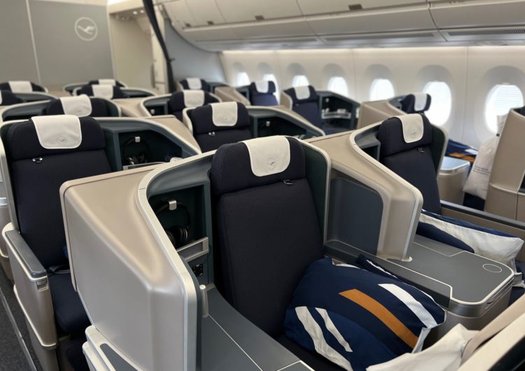 Lufthansa presenta el primer avión con Business Class mejorada