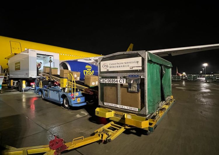 Correos Cargo opera con éxito la ruta Madrid-Hong Kong con dos vuelos semanales