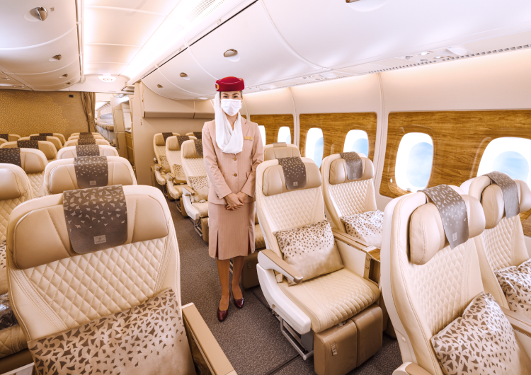 La aerolínea Emirates lanza la nueva clase Premium Economy