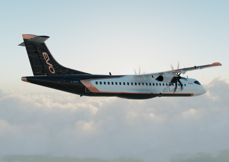 ATR impulsa su avión híbrido-eléctrico EVO