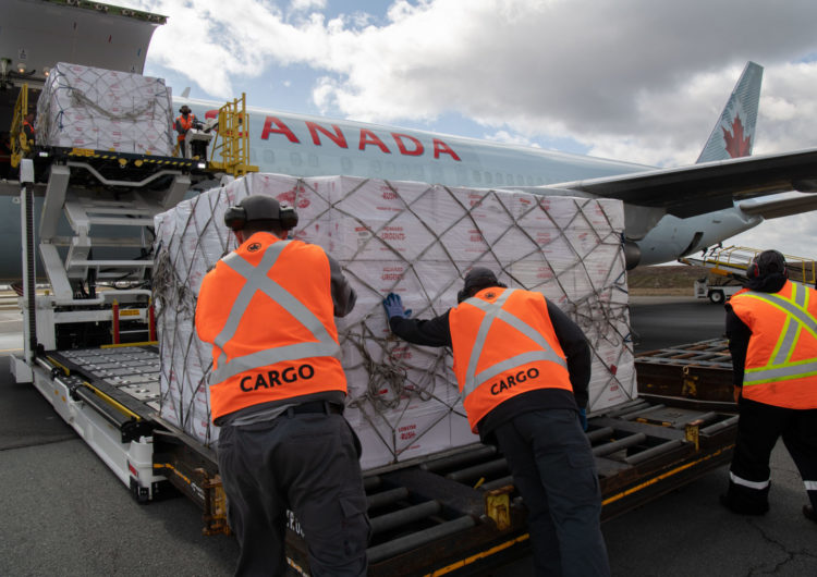 Air Canada Cargo opera el primer vuelo de carga a Madrid