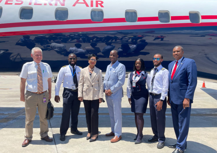 Western Air Makes Inaugural Flight Between Nassau and Fort Lauderdale