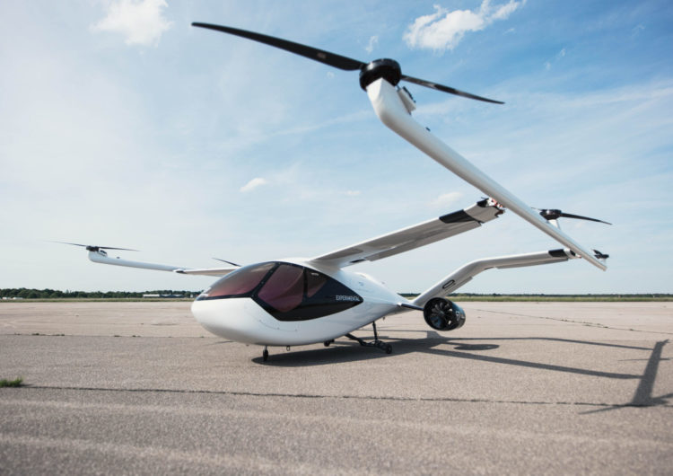 Volocopter realizó el primer vuelo de su avión de cuatro plazas