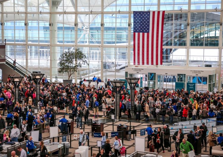 Aeropuerto de Denver realiza cambios en sus puntos de revisión de seguridad