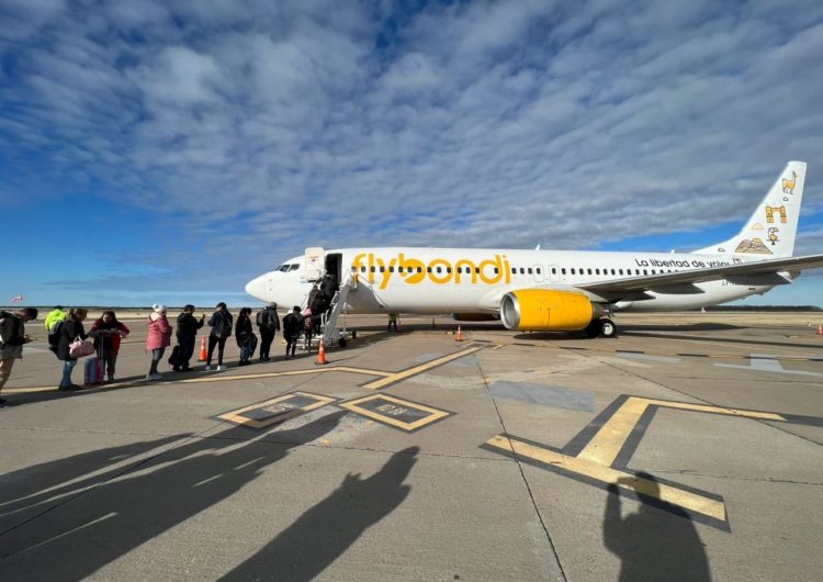 Flybondi ya vuela a Puerto Madryn