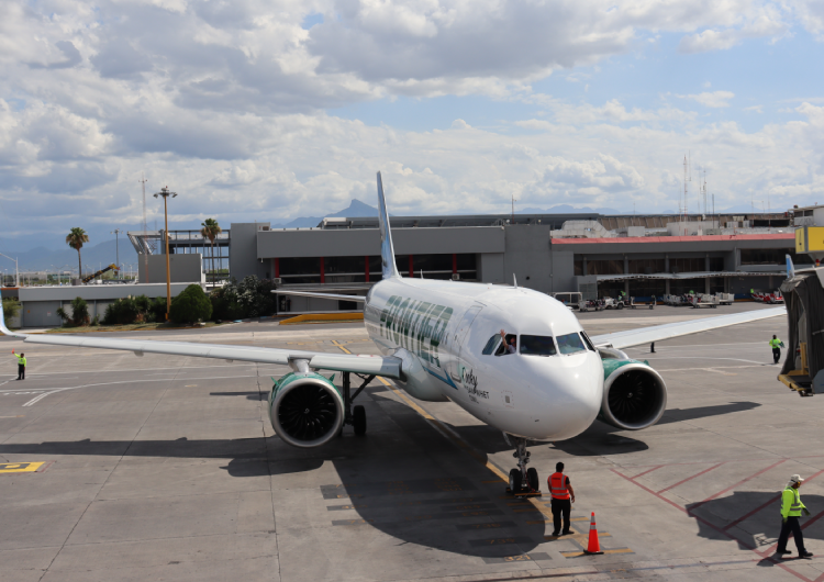 Inicia el vuelo Monterrey – Las Vegas por Frontier Airlines en el Aeropuerto Internacional de Monterrey