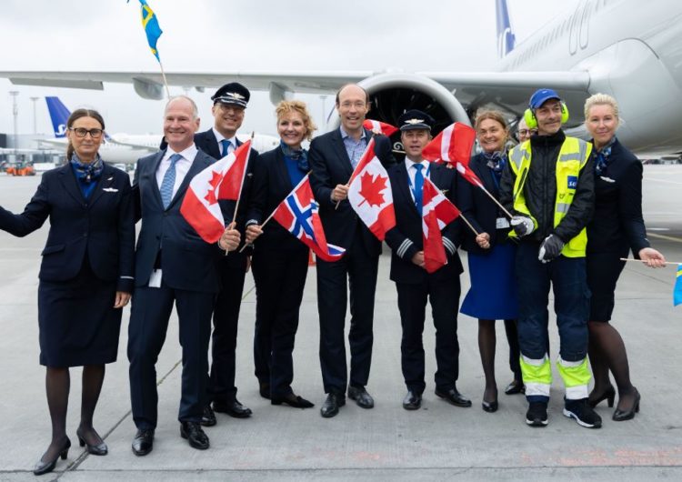 Scandinavian Airlines SAS desembarca en Canadá