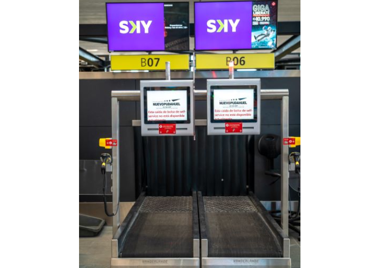 SKY lanza nuevas tecnologías de autoatención en aeropuerto de Santiago