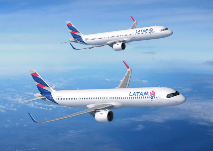 LATAM Airlines reinforces fleet with additional order for 17 A321neo, endorses A321XLR