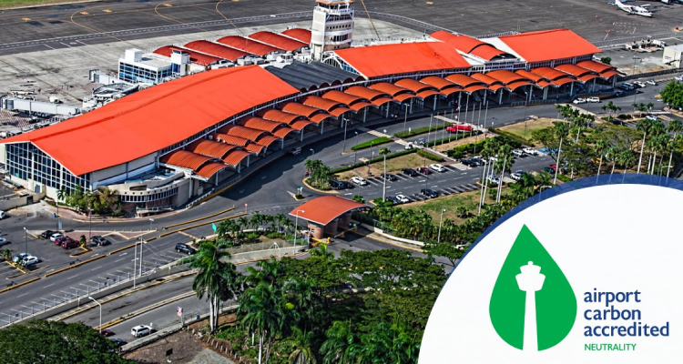 Aeropuerto Internacional del Cibao obtiene la acreditación Neutralidad de Airport Carbon Accreditation