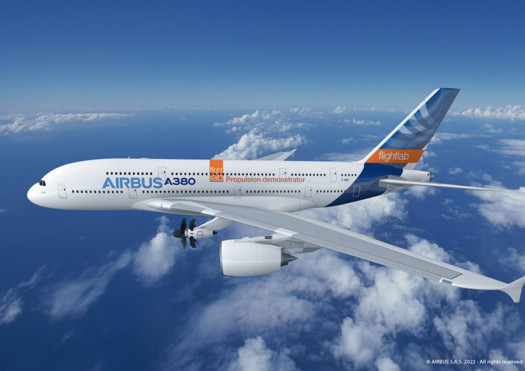 Airbus y CFM International lanzan un demostrador de ensayos en vuelo para la arquitectura avanzada open fan
