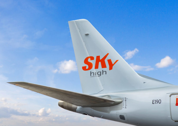 Sky High Aviation firma un acuerdo de servicios con Embraer para respaldar la flota de E-Jets