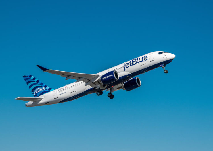 Airbus entregó a JetBlue el A220 número 220, seis años después de su entrada en servicio