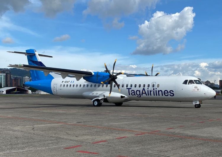 Guatemala: TAG Airlines recibió su primer ATR 72