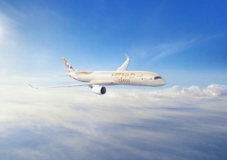Etihad Airways confirma su pedido de siete cargueros A350F de nueva generación