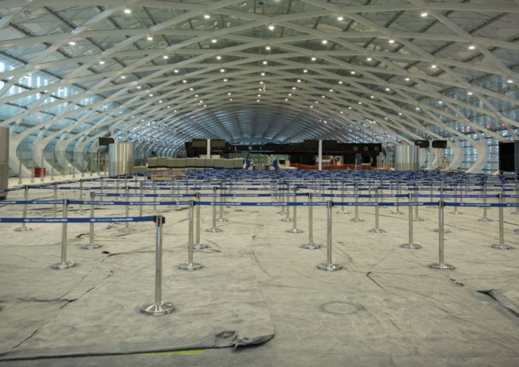 Argentina: Reanudaron las obras en la nueva Terminal de Partidas de Ezeiza