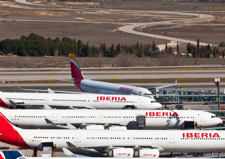 Iberia es, por cuarto mes consecutivo, la aerolínea más puntual de Europa