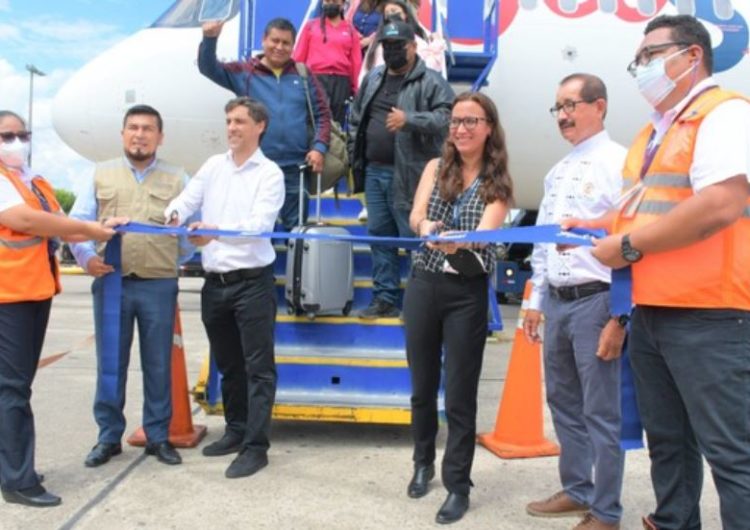 Perú: Jetsmart inauguró vuelo directo entre Arequipa y Tarapoto, ruta nunca antes operada