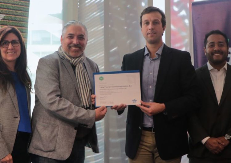 Talma Servicios Aeroportuarios S.A recibió certificado CEIV FRESH de IATA