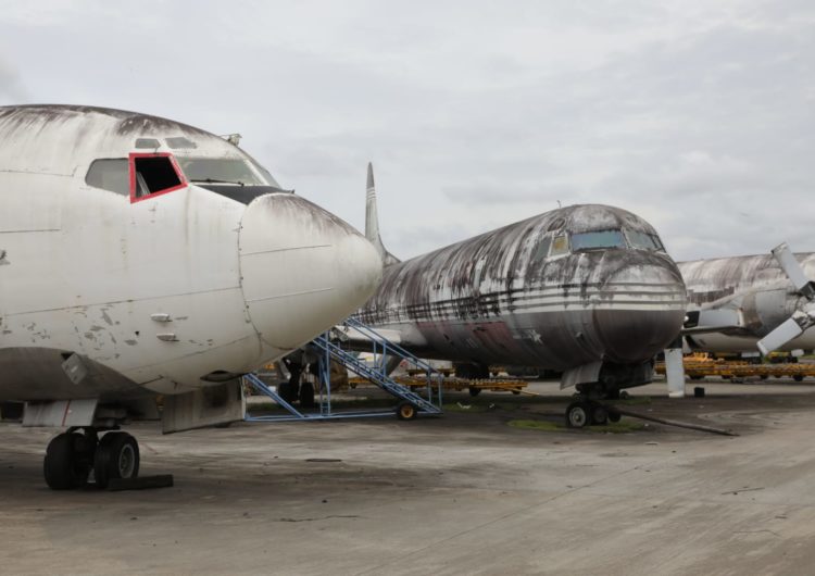 Aeropuerto de Tocumen inicia procedimiento para remoción de aeronaves abandonadas
