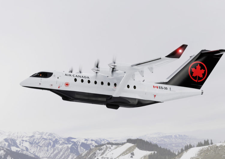Air Canada adquirirá 30 aviones regionales eléctricos ES-30 de Heart Aerospace
