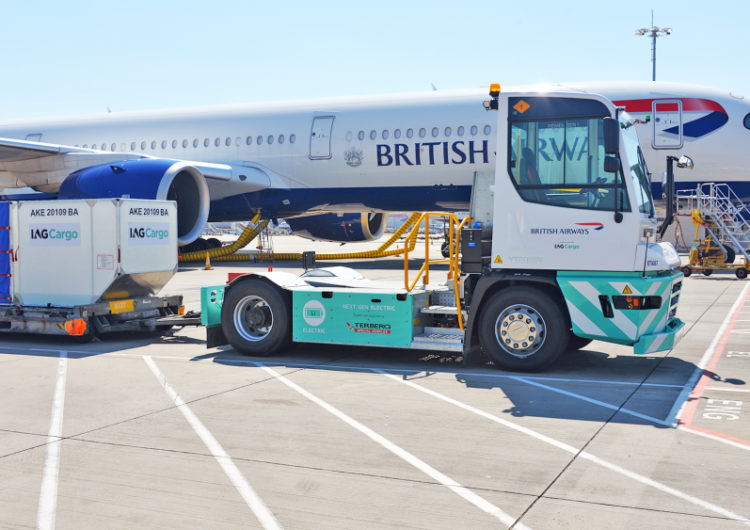 IAG Cargo trials first electric terminal tractor at London Heathrow Airport