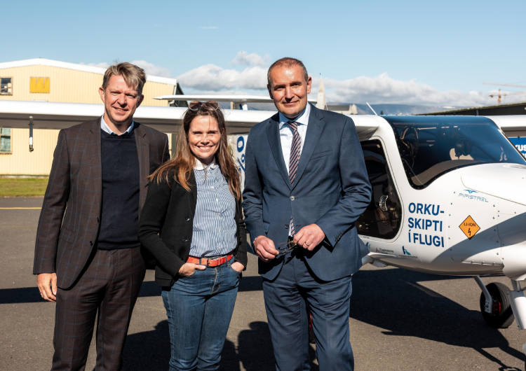 Islandia realiza el primer vuelo de pasajeros a bordo de un avión eléctrico
