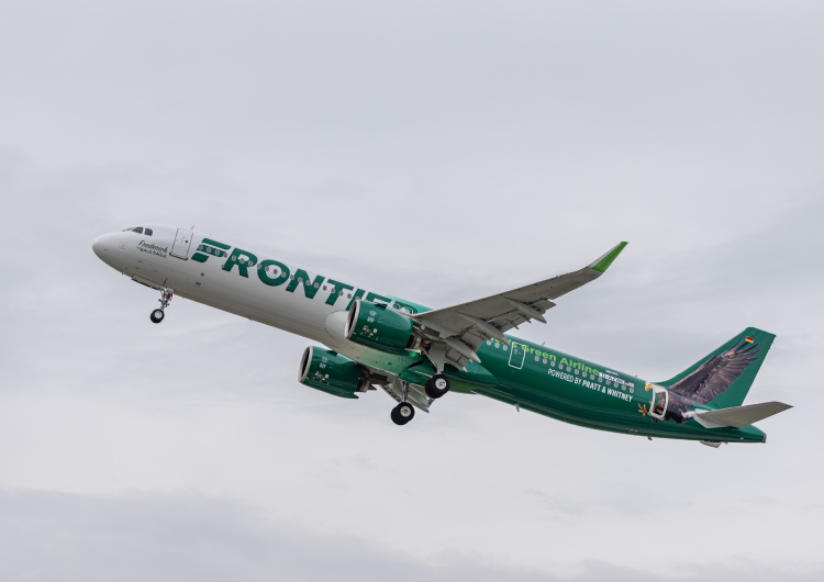 Frontier lanza suscripción anual para vuelos dentro de los Estados Unidos