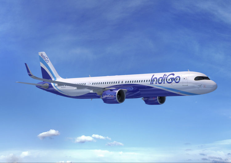 IndiGo recibe su primer Airbus A321P2F
