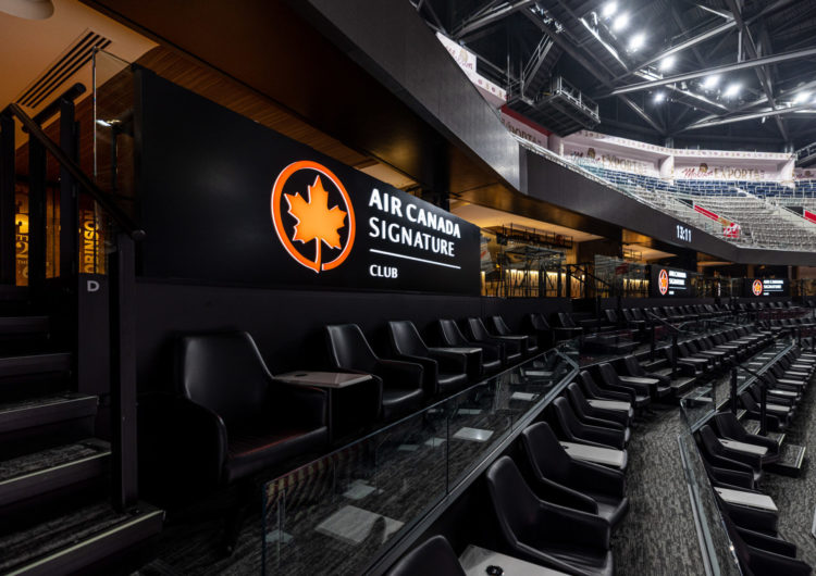 Air Canada y los Montreal Canadiens inauguran el nuevo Air Canada Signature Club