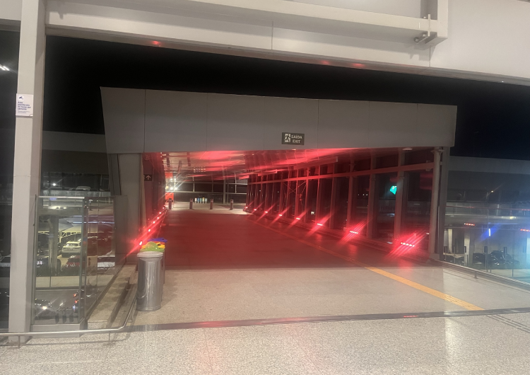 Aeroporto Internacional de BH também é rosa