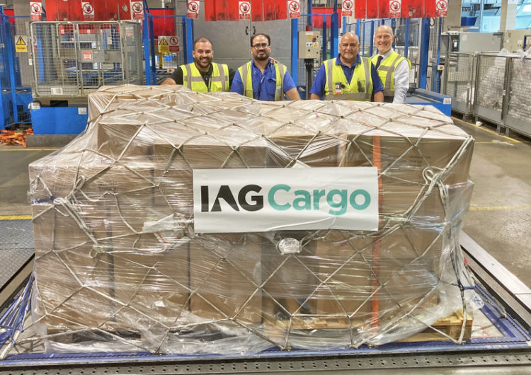 IAG Cargo supports the transportation of thirty-four tonnes of emergency aid on flights to Pakistan