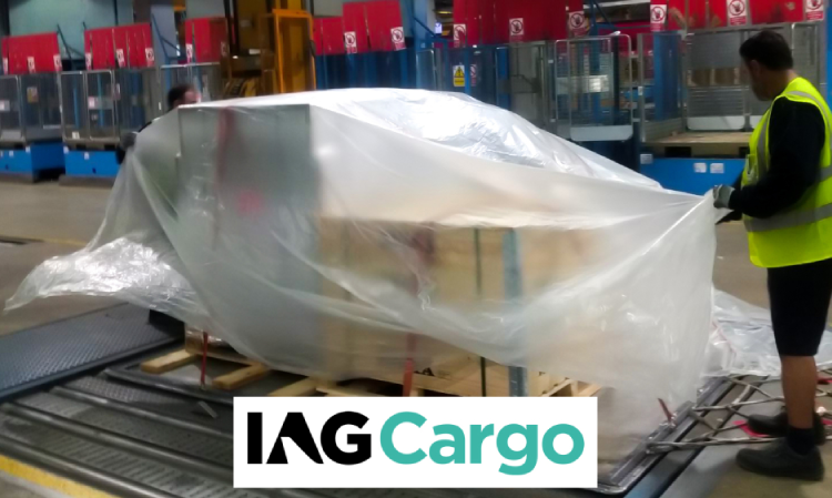 IAG Cargo trials new biodegradable film wrapped around transported goods