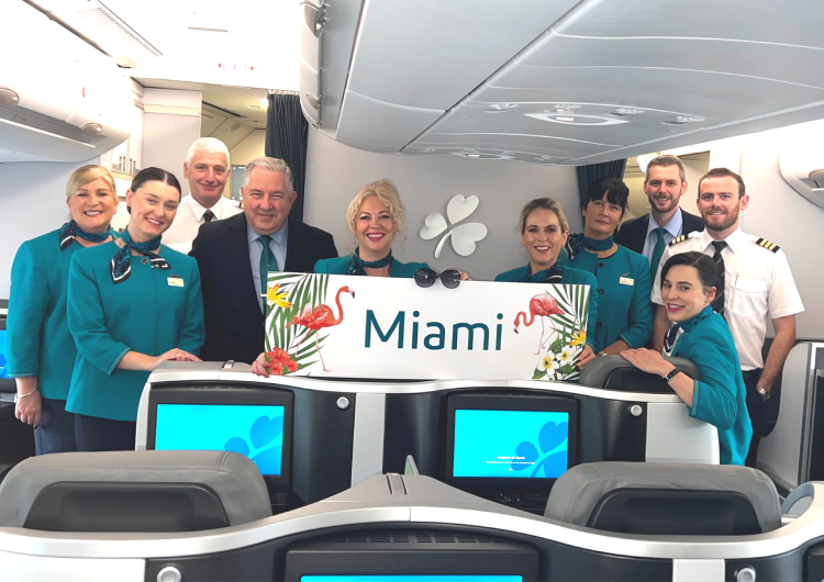 Aer Lingus reanuda vuelos directos a Miami, Florida