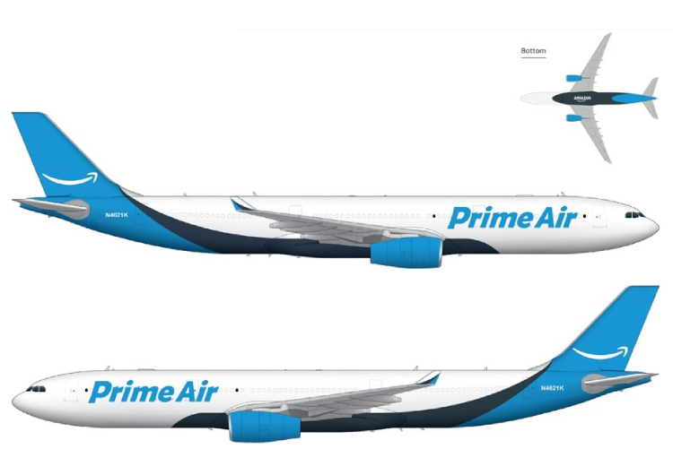 Airbus se incorporará a la flota de Amazon Air con diez cargueros A330-300P2F reconvertidos