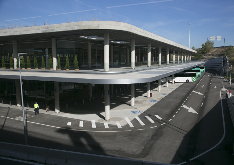 El aeropuerto de Barajas inauguró la terminal de autobuses en la T4