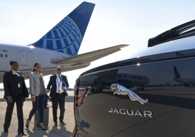 United y Jaguar lanzan servicio de traslado en aeropuertos completamente eléctrico