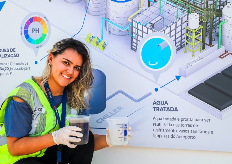 Gestão de consumo de água do Salvador Bahia Airport é premiada por executivos da área de infraestrutura