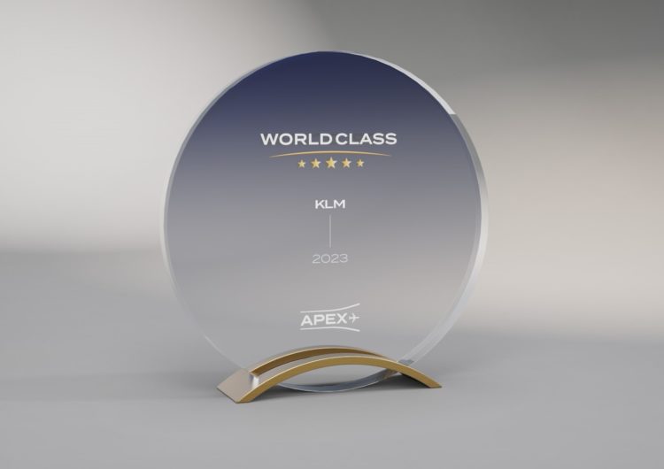 KLM gana el APEX World Class Award 2023
