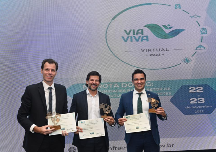 Aeroportos da Infraero são destaque no Prêmio Via Viva 2022, do MInfra