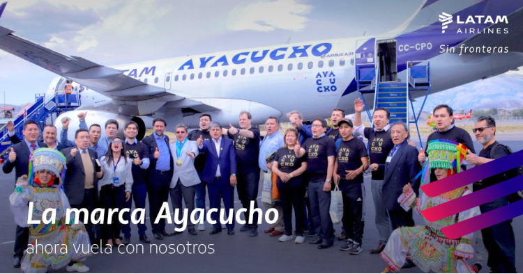 LATAM Airlines Perú suma rutas a su apuesta por las regiones con el inicio de su operación interregional Cusco – Ayacucho