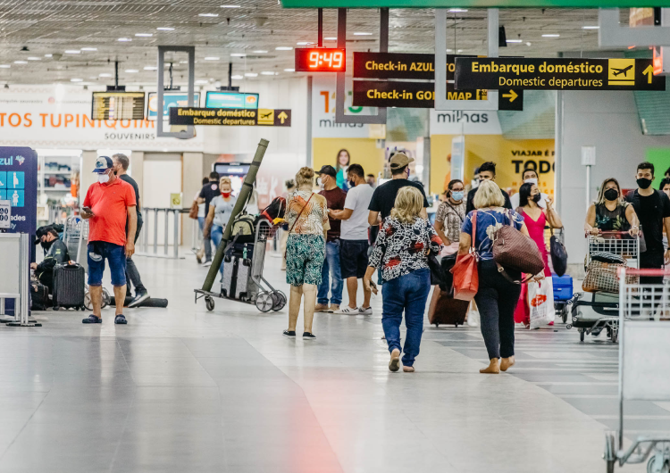 Tráfego de passageiros no Aeroporto de Manaus tem aumento de 39% em 2022