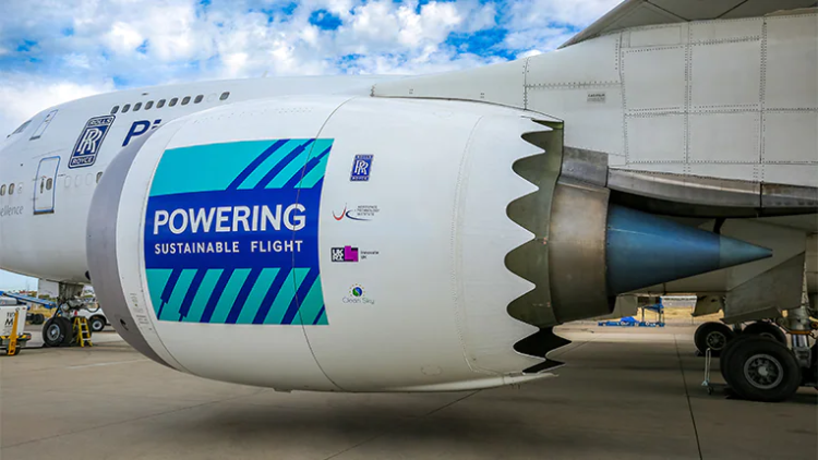 Rolls-Royce comienza las pruebas de vuelo de su motor de combustión de bajas emisiones