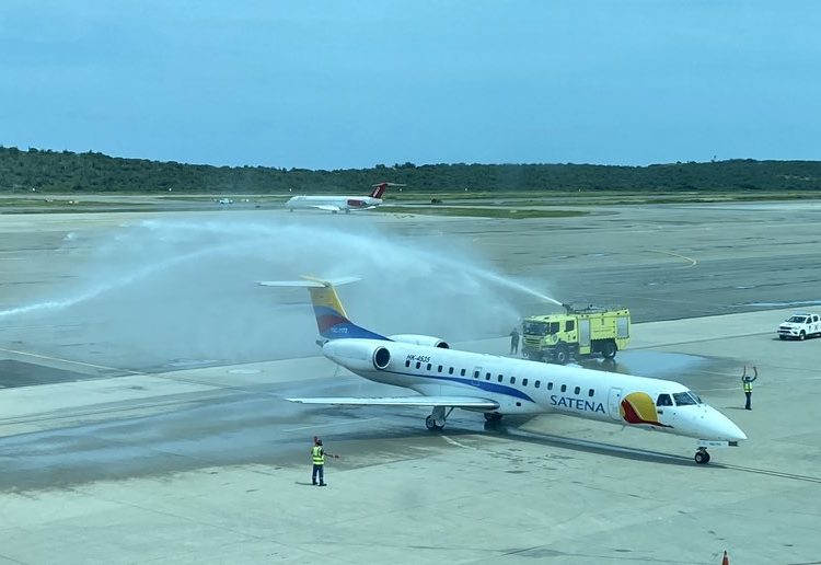 La colombiana Satena realizó su primer vuelo a Venezuela