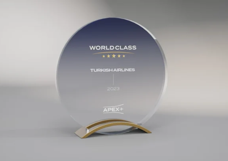 Turkish Airlines recibió el APEX World Class Award