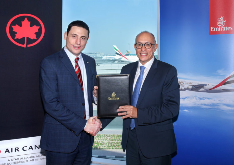 Aeroplan y Emirates Skywards inician sus programas de fidelidad