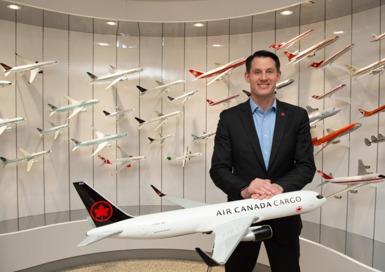 Air Canada felicita a Jason Berry por haber sido nombrado Ejecutivo de Carga del Año por Air Cargo World