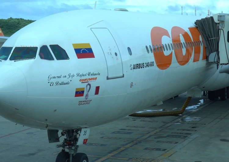 Conviasa inauguró ruta directa entre Caracas y Doha, Qatar