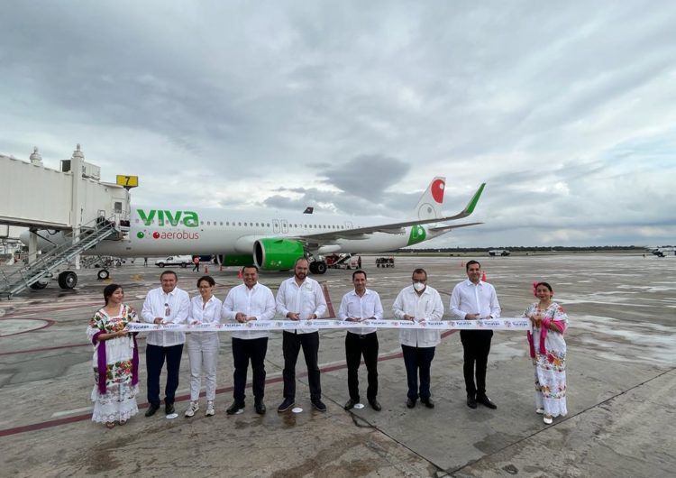 Turismo de Yucatán y Viva Aerobus inauguran nuevas rutas de Mérida a Querétaro y León
