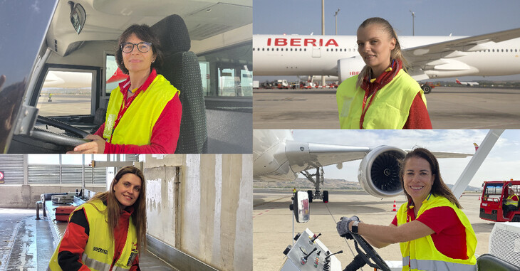 Iberia: Mujeres en la rampa